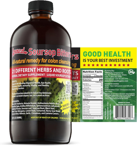 Soursop Bitters - Wellness & Colon Cleanse